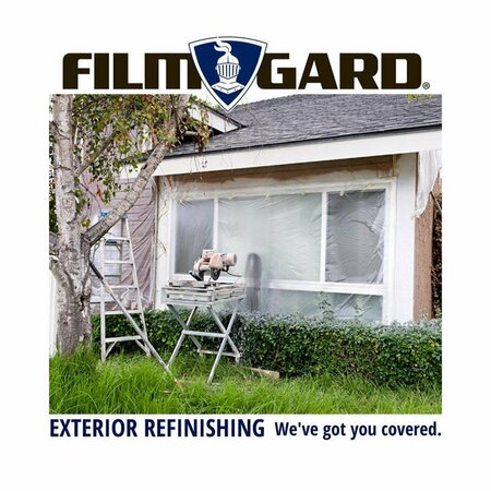 Film-Gard Plastic Sheeting 4 mil X 20 ft. W X 100 ft. L Polyethylene Clear 625954